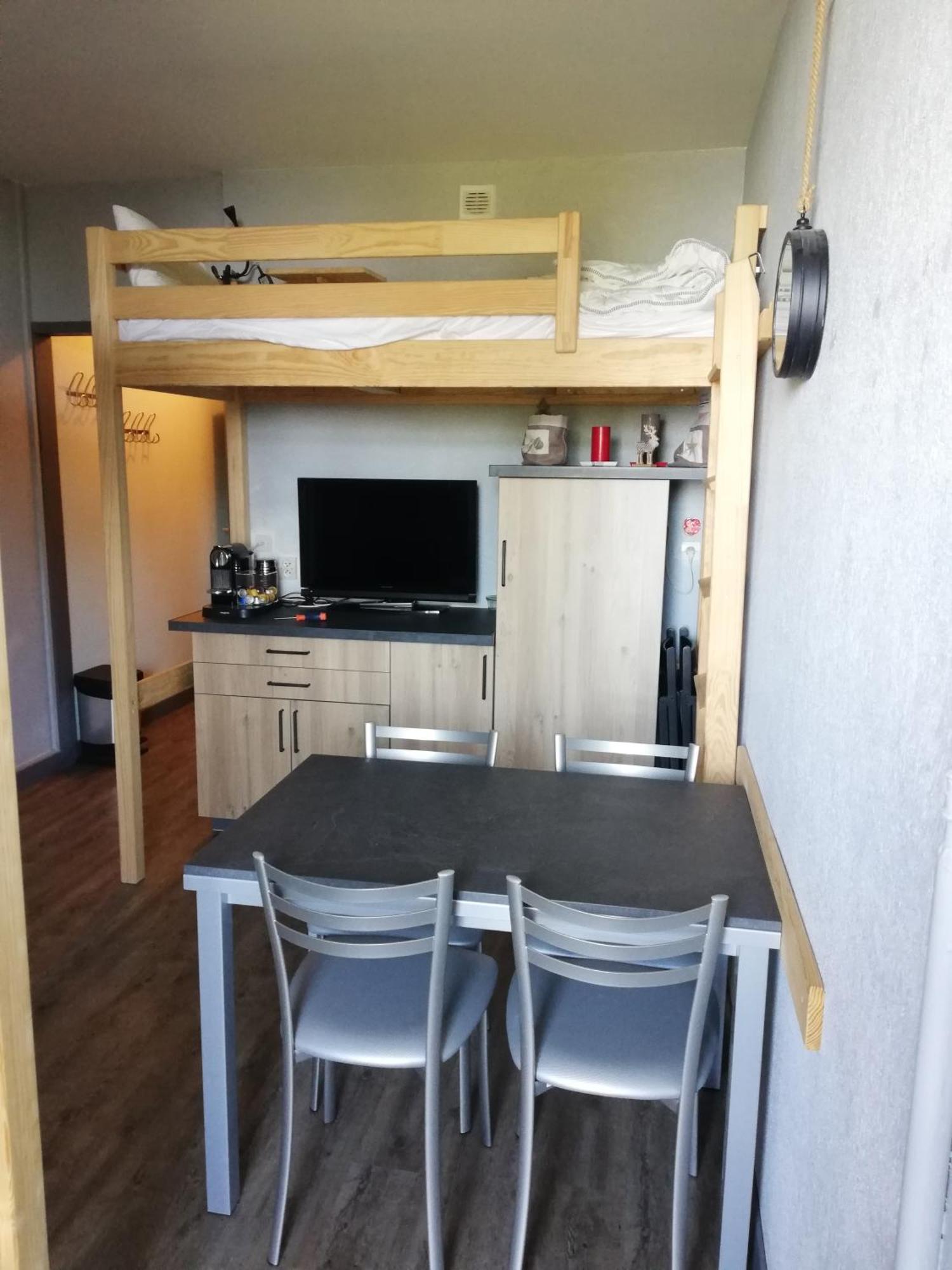 Studio Au Clos Des Gentianes Collet D'Allevard Apartment Room photo
